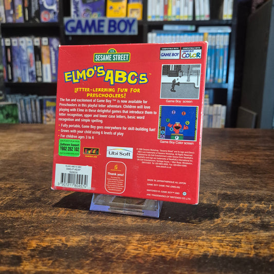 Sesame Steet Elmo's ABCs - Complete - Gameboy Color