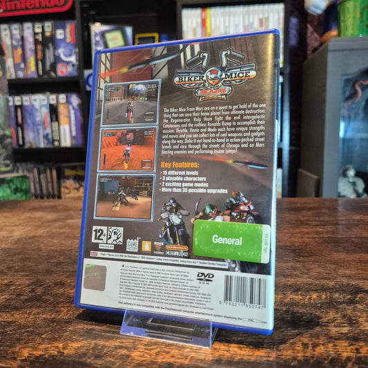 Biker Mice From Mars - Complete - Playstation 2