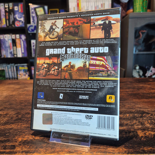 Grand Theft Auto: San Andreas - Incomplete - Playstation 2
