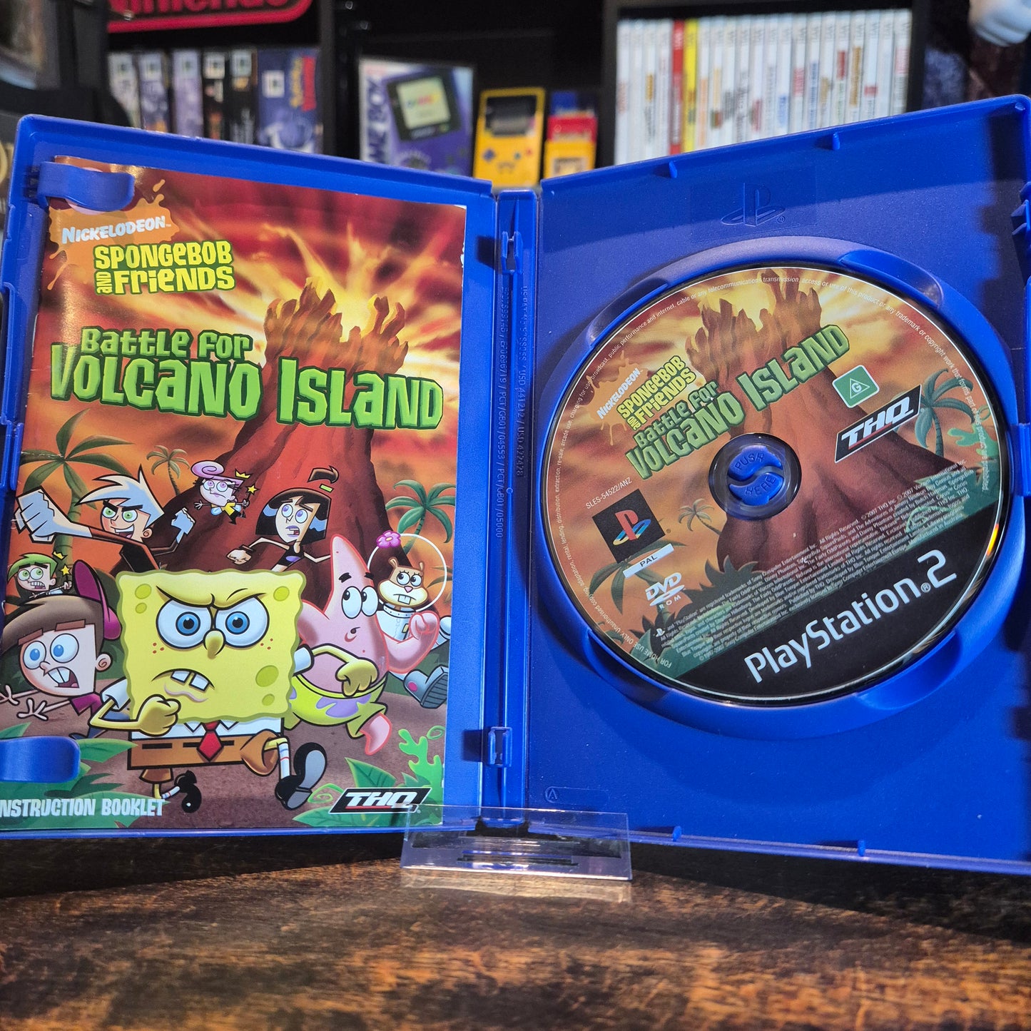 SpongeBob And Friends Battle For Volcano Island - Complete - Playstation 2