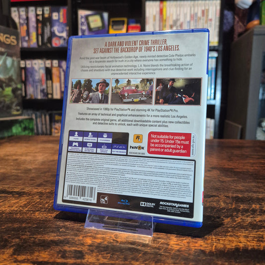 L.A. Noire - Playstation 4