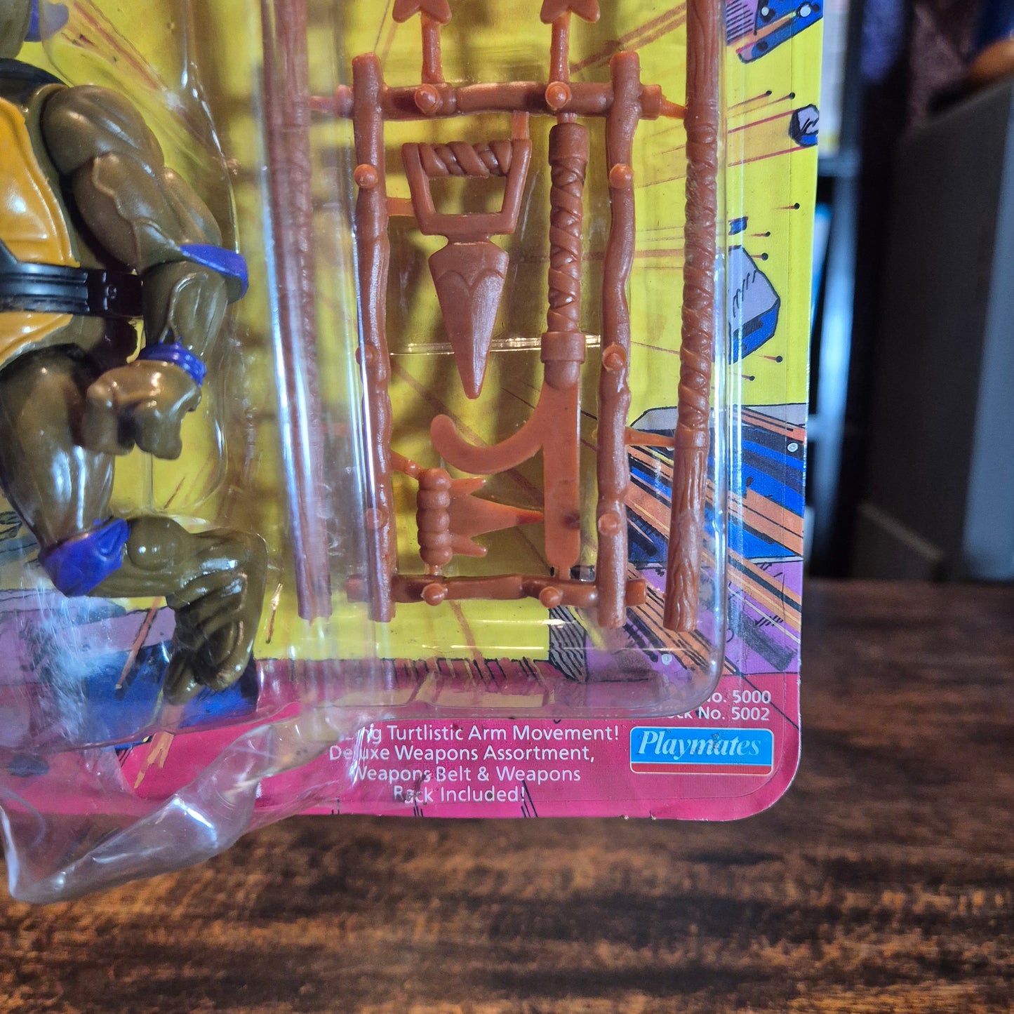 1988 Playmates Teenage Mutant Ninja Turtles Donatello Action Figure - Sealed