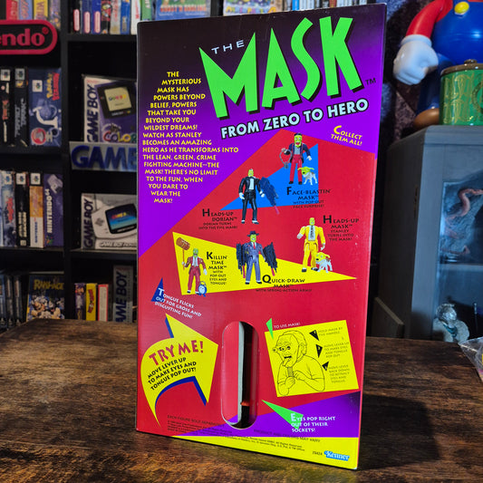 1995 The Mask Movie Pop Out Eyes And Tongue Toy - SEALED