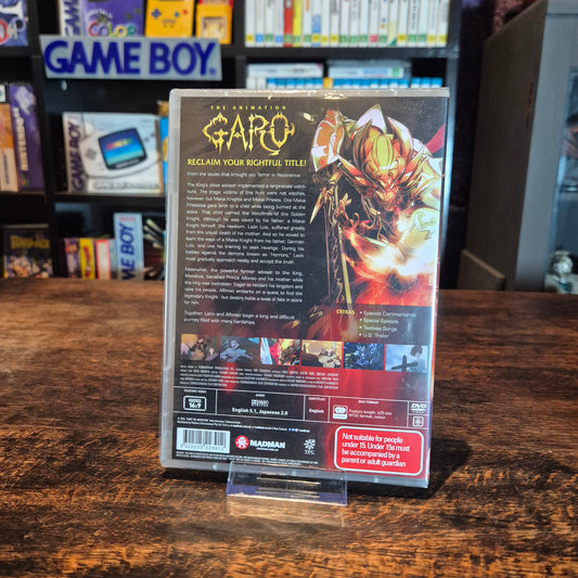 Garo The Animation Complete Series (DVD,2014, 4 Discs, Region 4) - SEALED