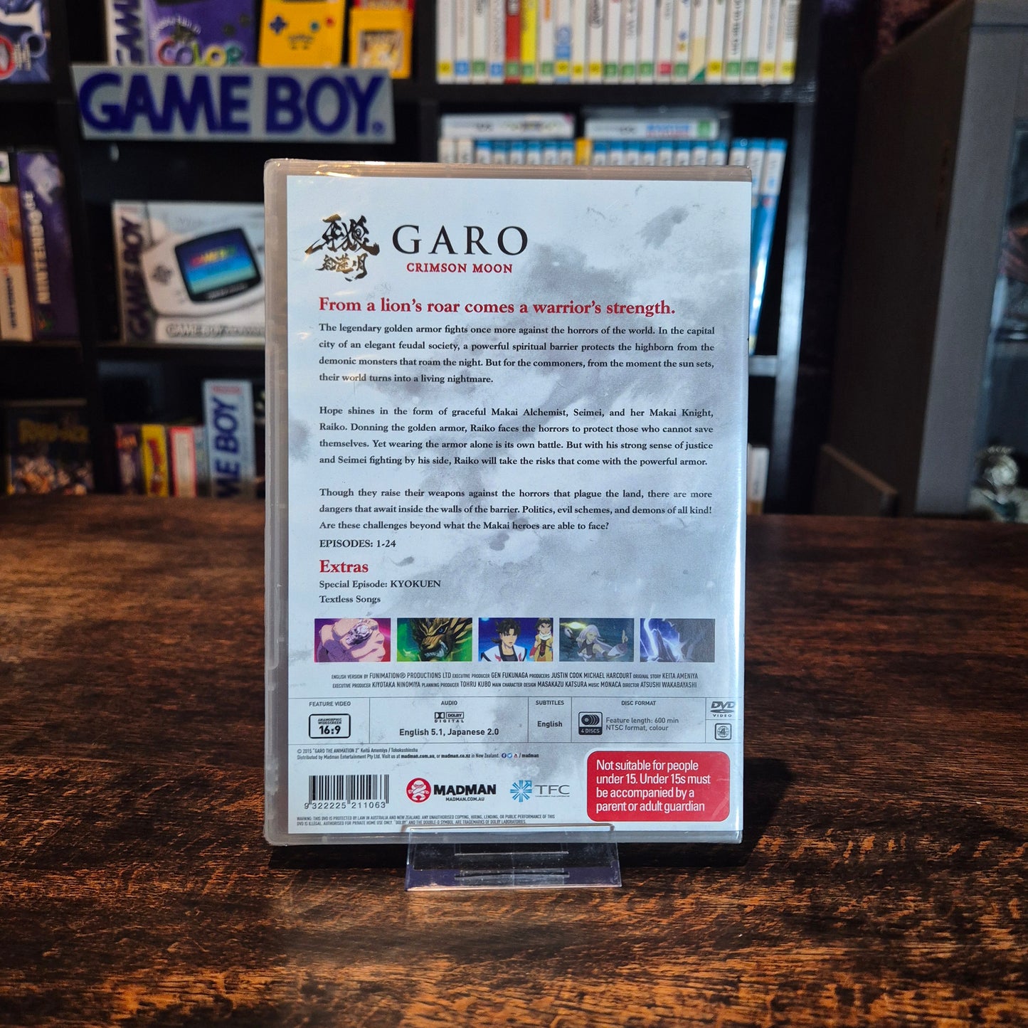 Garo Crimson Moon Complete Series (DVD 2015 Region 4) - SEALED