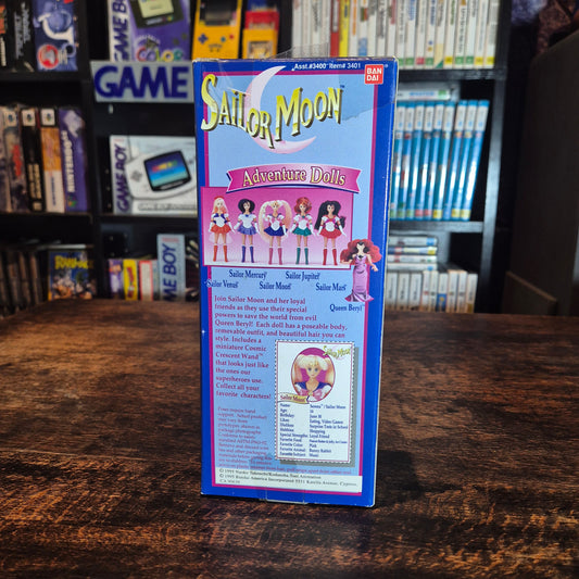 1995 Bandai Sailor Moon Adventure Poseable Doll 6" - SEALED