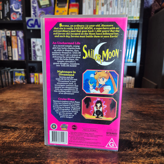 Sailor Moon Nightmare In Dreamland VHS