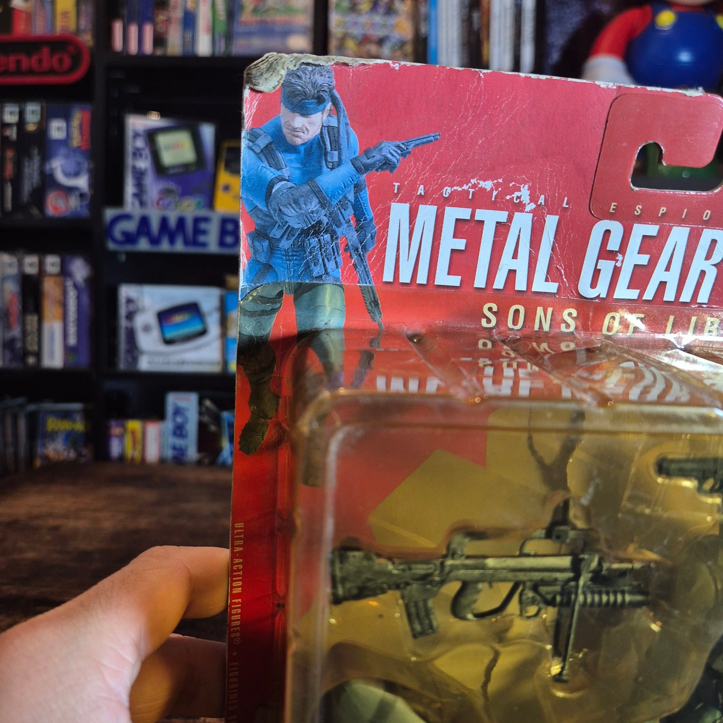 Metal Gear Solid 2 Sons Of Liberty 2001 McFarlane Toys - Solid Snake - Sealed