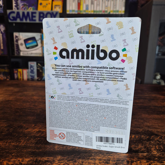 Nintendo Snake amiibo (Super Smash Bros. Collection) - Sealed