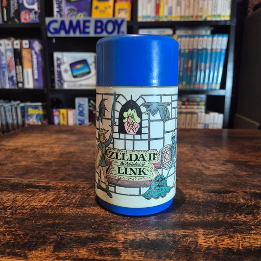 1989 Aladdin Super Mario Bros 2, Zelda II Thermos