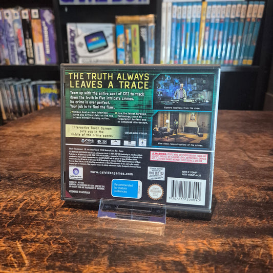 CSI: Dark Motives - Complete - Nintendo DS