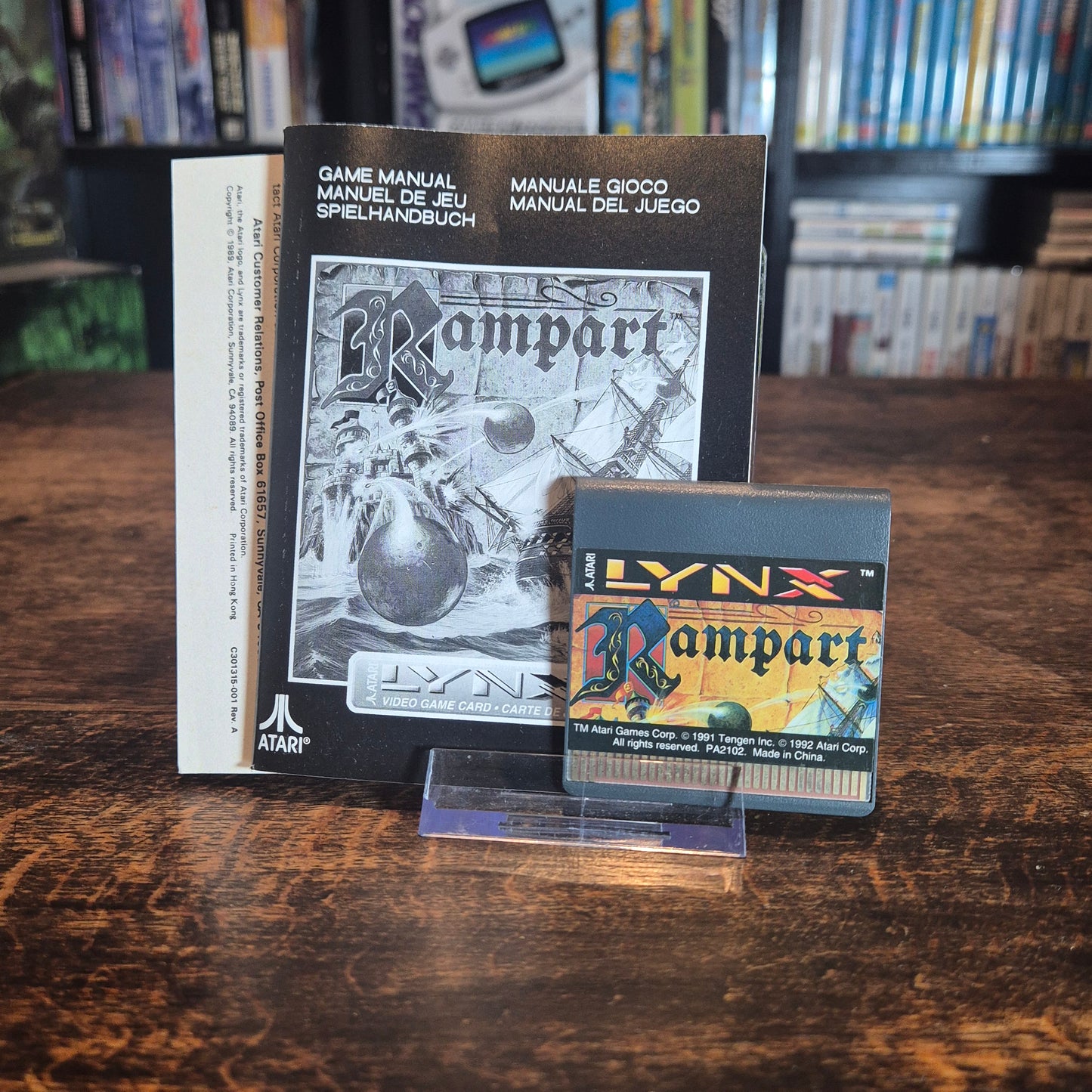 Rampart - Complete - Atari Lynx