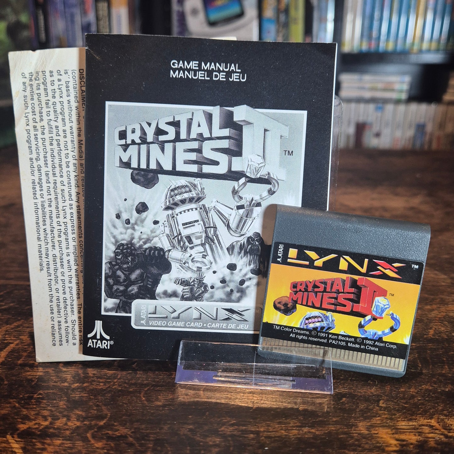 Crystal Mines II - Complete - Atari Lynx