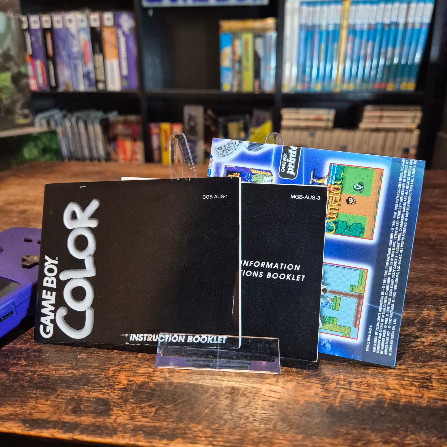 Nintendo Gameboy Color Grape - Boxed - PAL