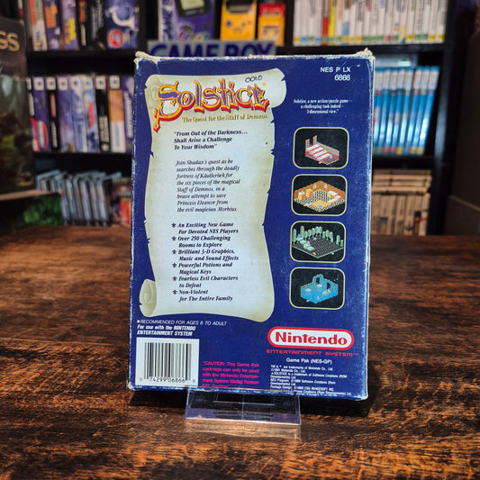 Solstice - Incomplete - NES - PAL