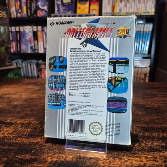 Rollergames - Incomplete - NES - PAL