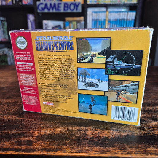 Star Wars: Shadows of the Empire - Complete - Nintendo 64
