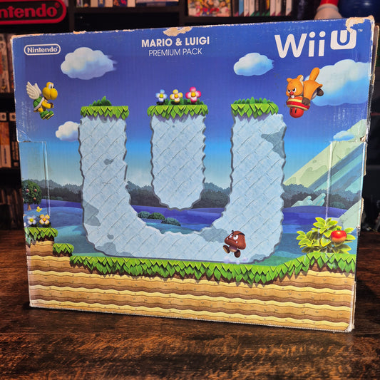 Nintendo Wii U Mario & Luigi Premium Pack Console - Boxed - PAL