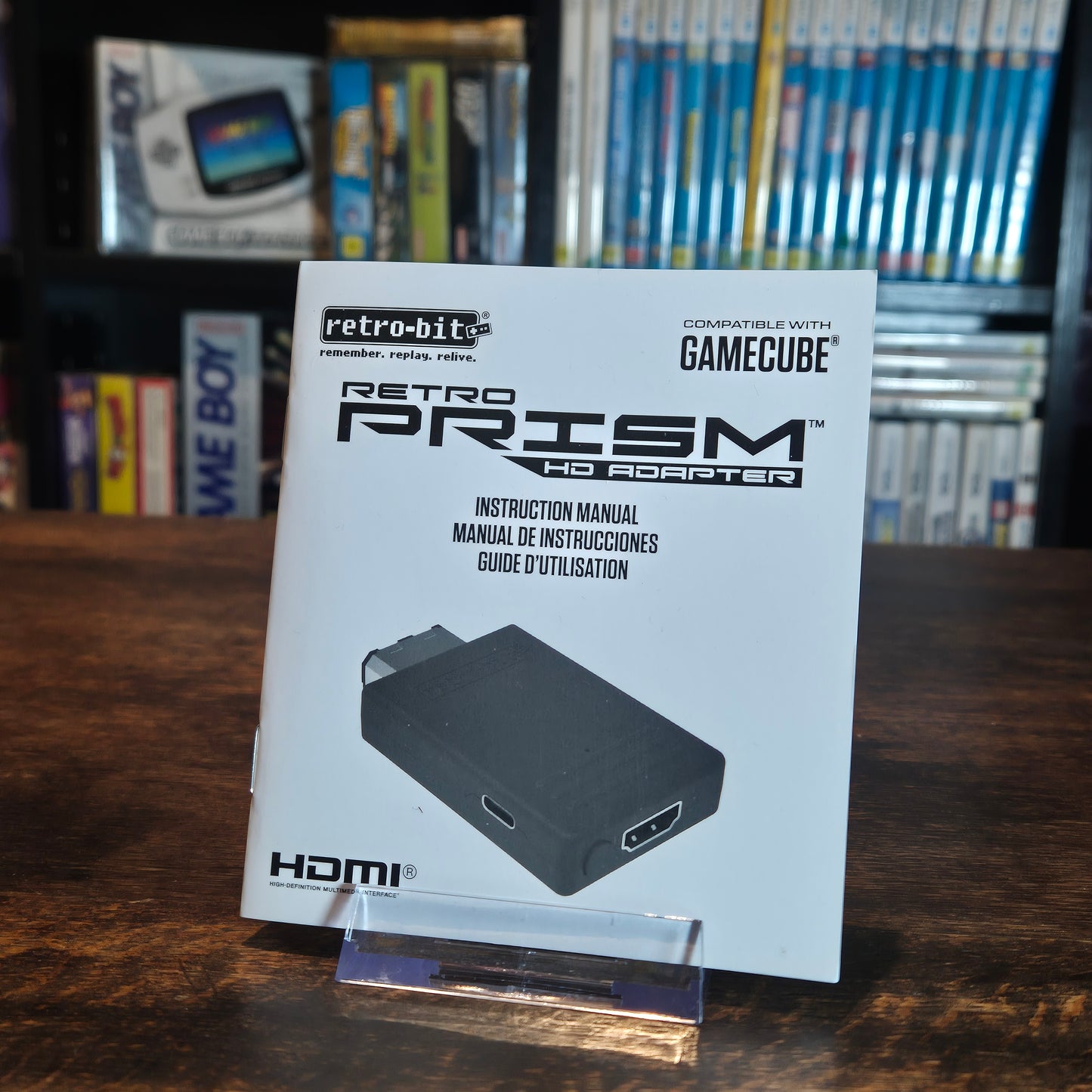 Retro-Bit Prism HDMI Adapter for GameCube - AV to HDMI Converter/Upscaler