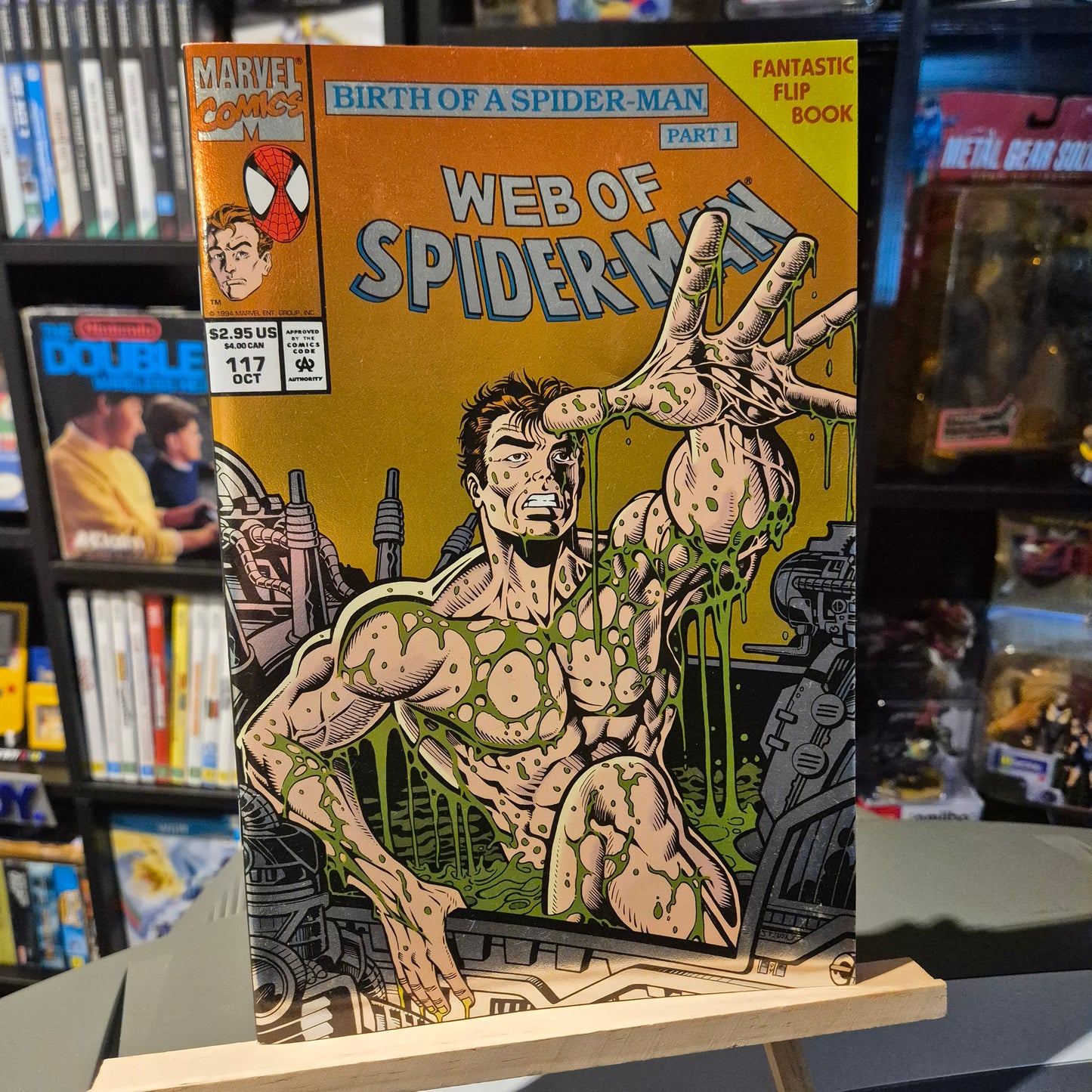 Web of Spider-Man #117 - Fantastic Flip Book - Marvel Comics