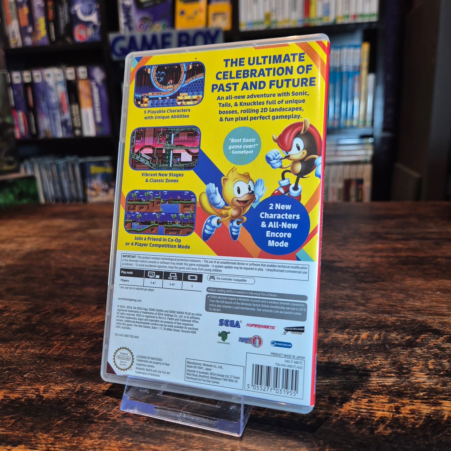 Sonic Mania Plus (Artbook Edition) - Nintendo Switch