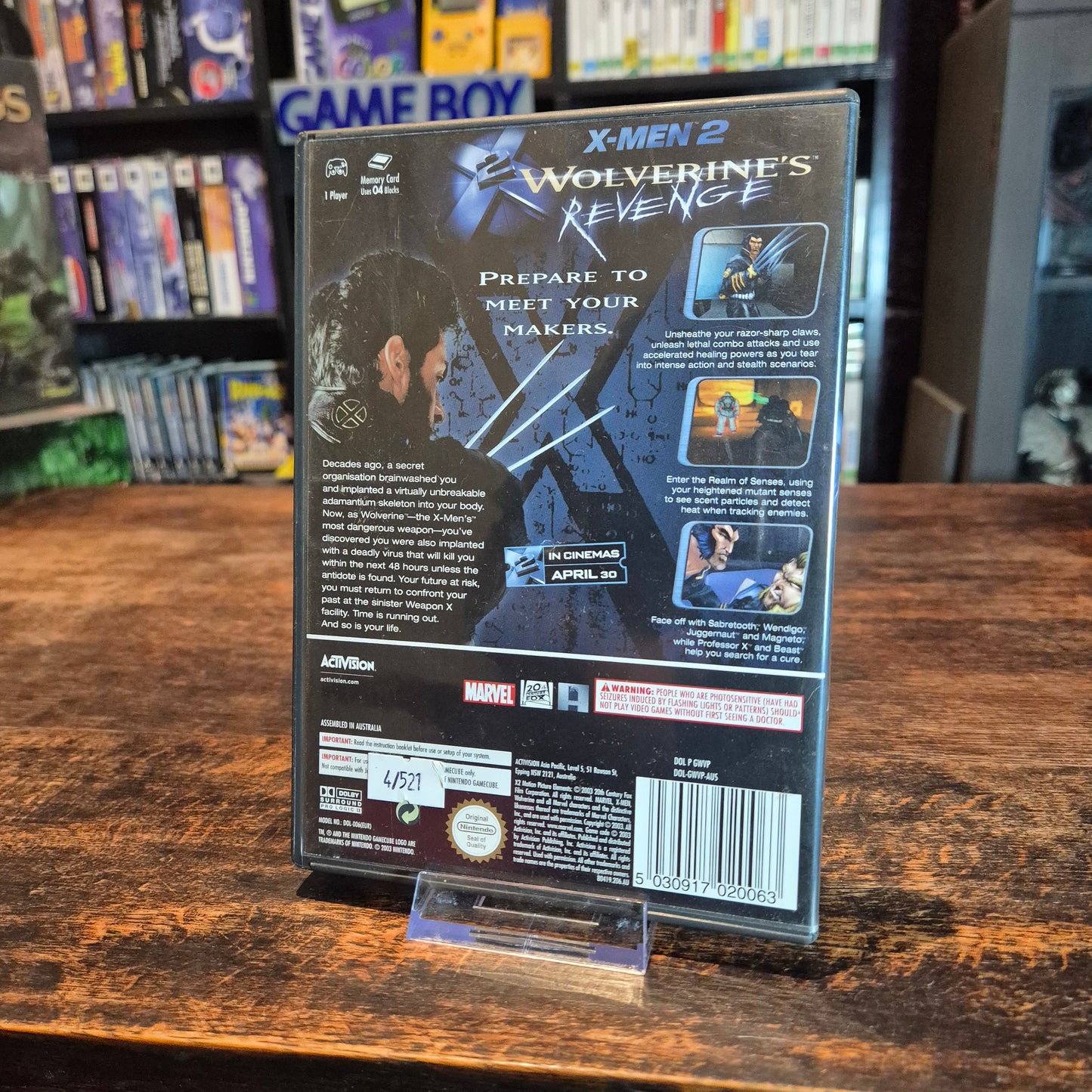 X-Men 2: Wolverines Revenge - Complete - Gamecube