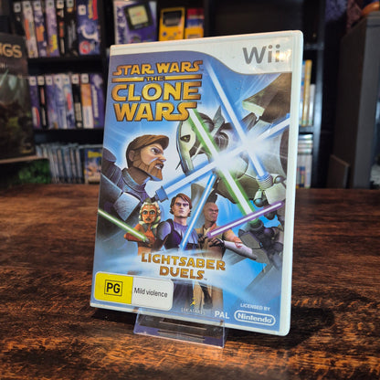 Star Wars: The Clone Wars Lightsaber Duels - Complete - Wii