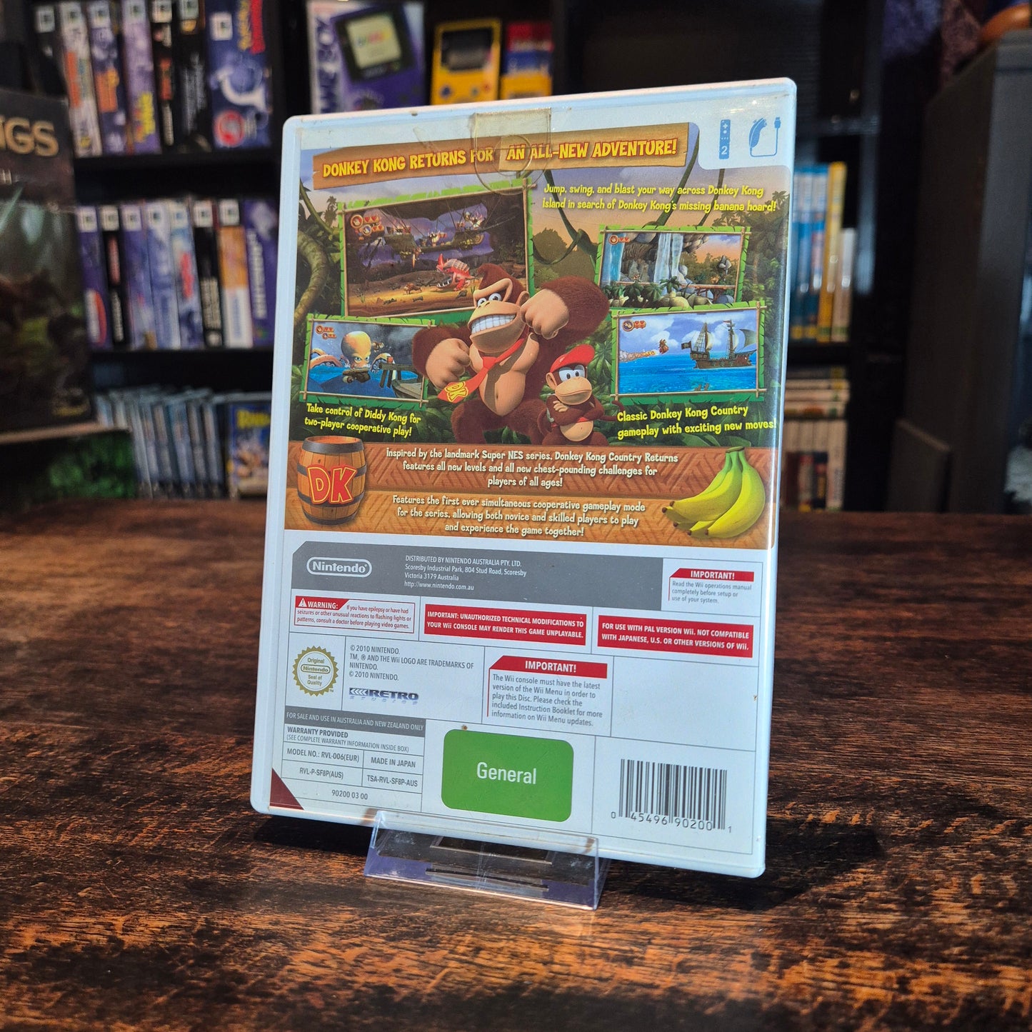 Donkey Kong Country Returns - Complete - Wii