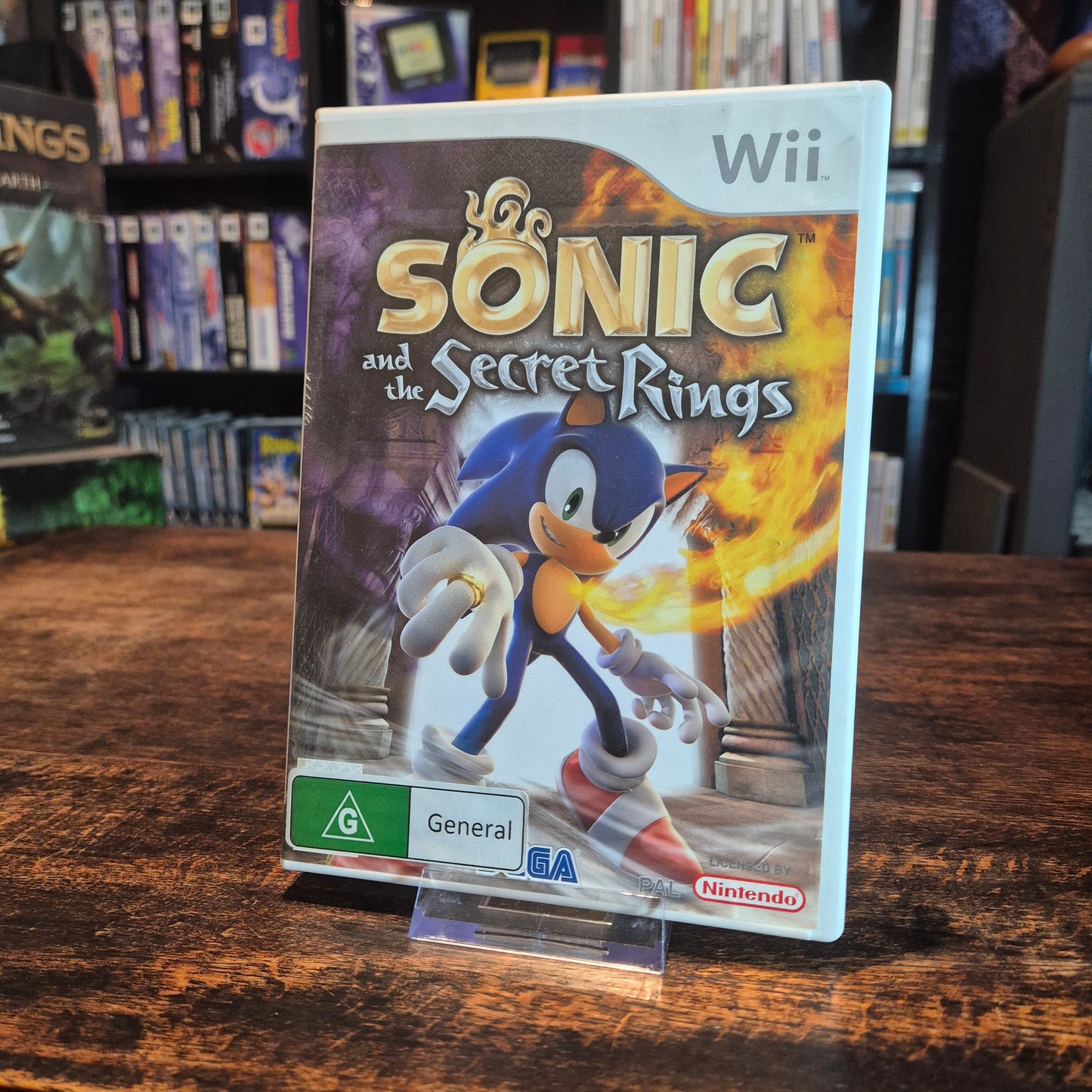 Sonic and the Secret Rings - Incomplete - Wii