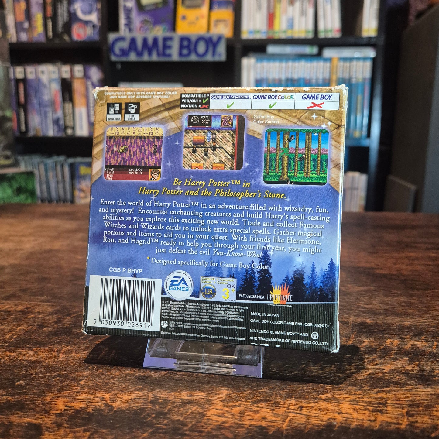 Harry Potter and the Philosopher's Stone - Complete - Gameboy Color