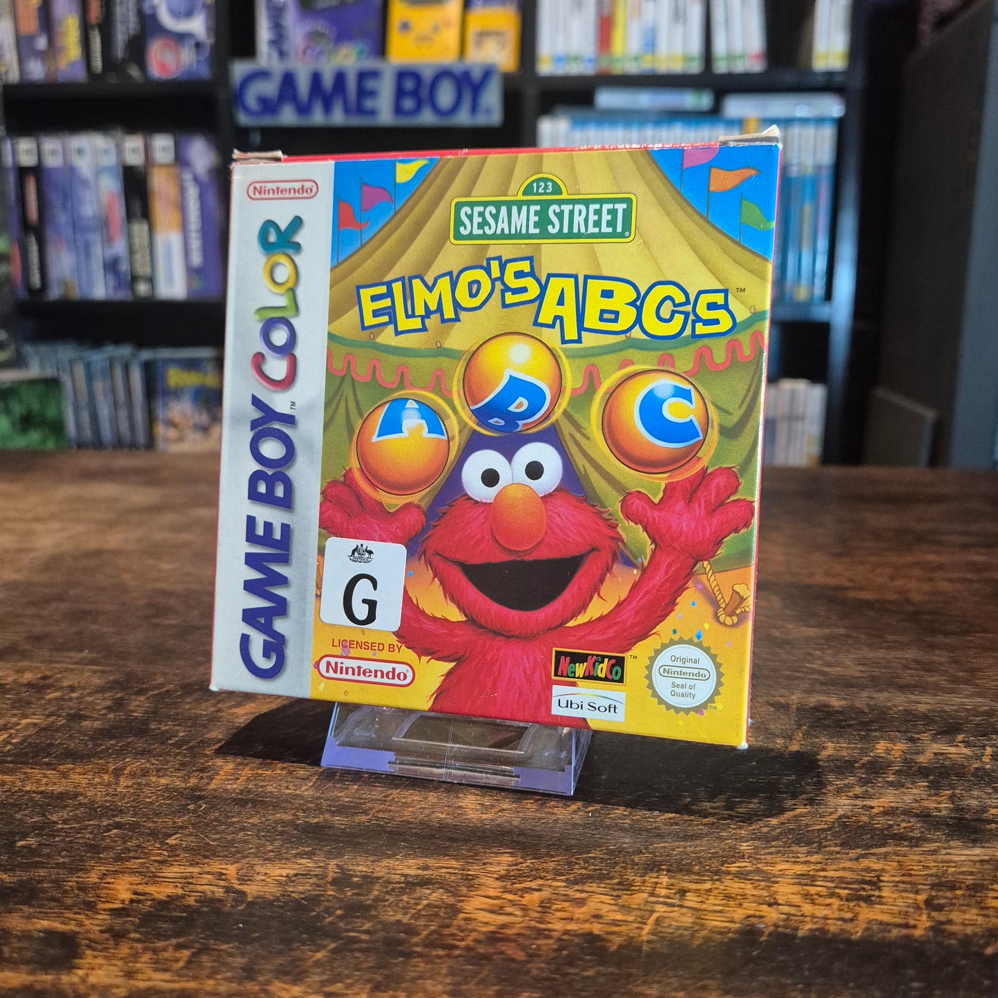 Sesame Steet Elmo's ABCs - Complete - Gameboy Color