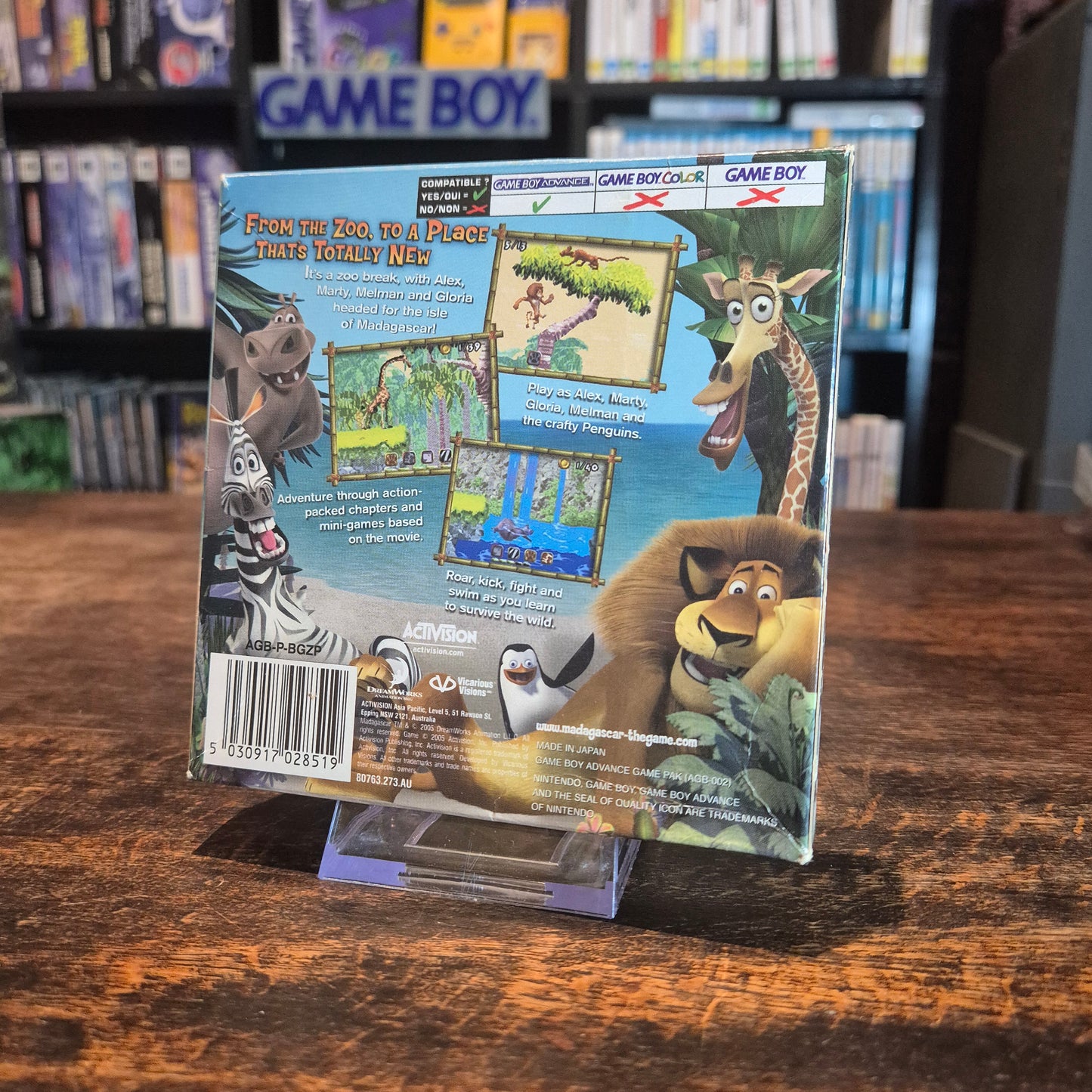 Madagascar - Complete - Gameboy Advance