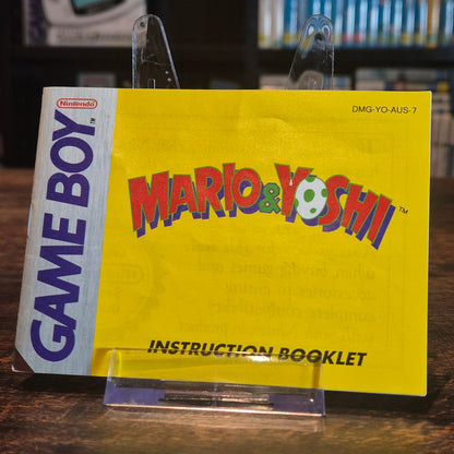 Mario & Yoshi - Complete - Gameboy