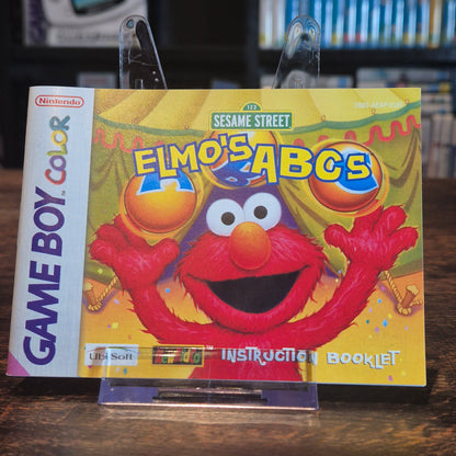 Sesame Steet Elmo's ABCs - Complete - Gameboy Color