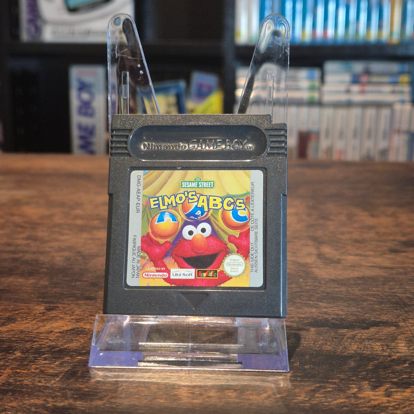 Sesame Steet Elmo's ABCs - Complete - Gameboy Color