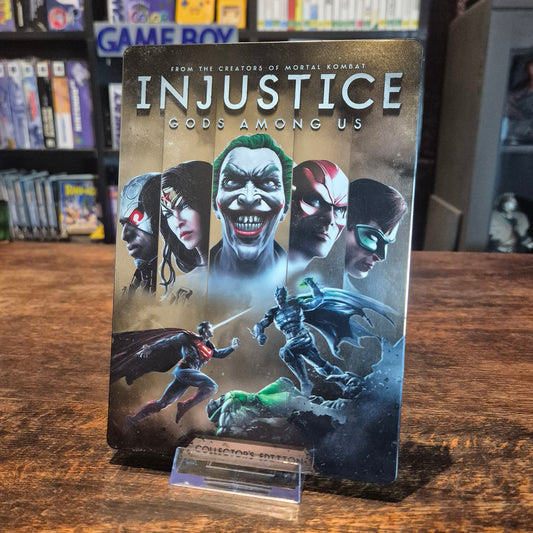 Injustice Gods Among Us Collectors Edition Steelbook - GAME INCLUDED - Xbox 360
