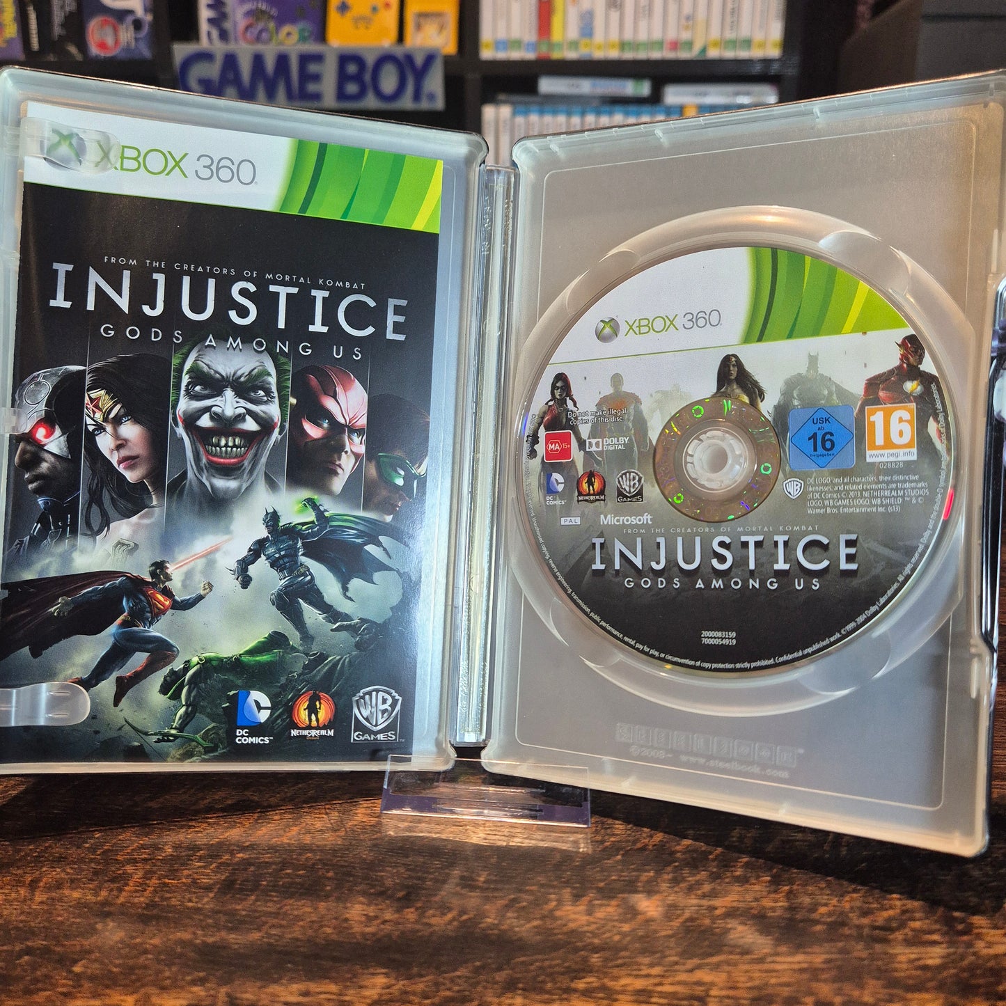 Injustice Gods Among Us Collectors Edition Steelbook - GAME INCLUDED - Xbox 360