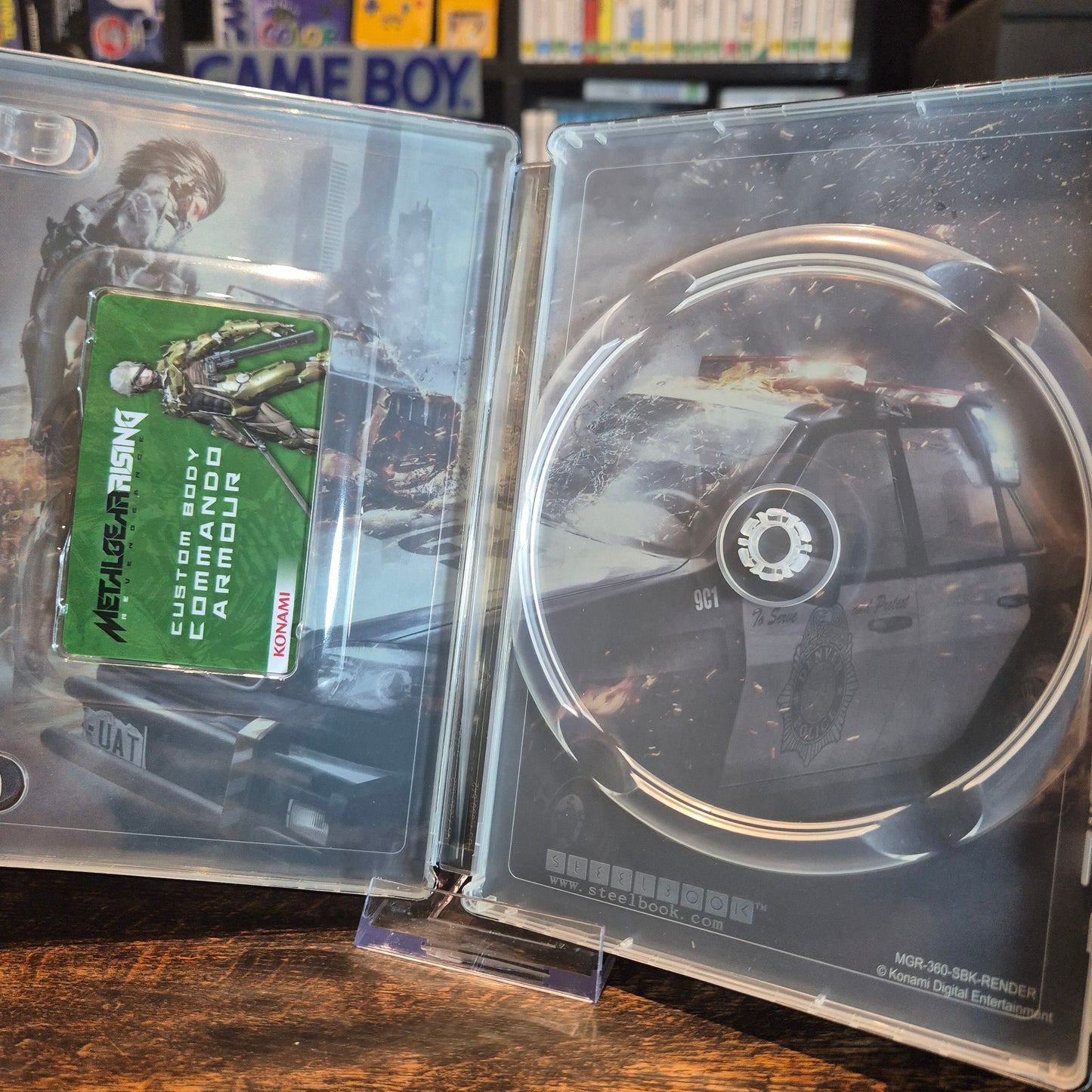 Metal Gear Rising Revengeance Collectors Edition Steelbook - NO GAME