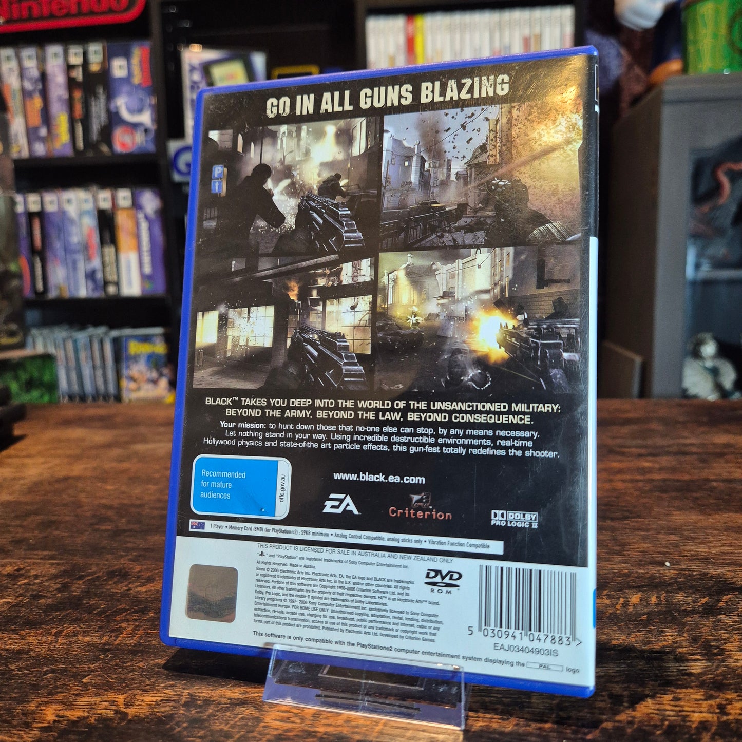 Black - Complete - Playstation 2