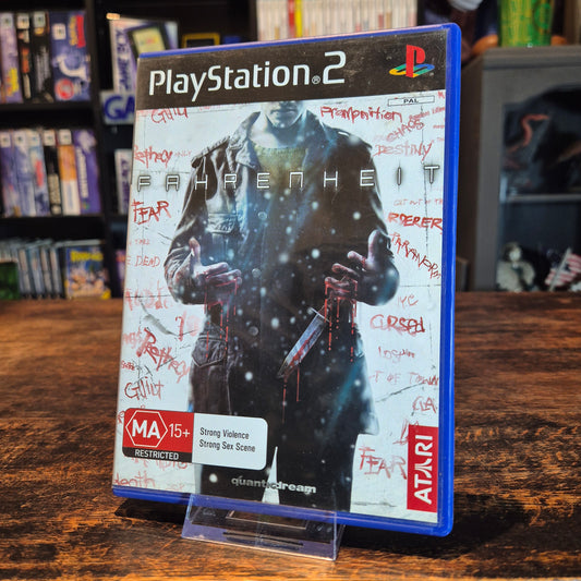 Fahrenheit - Complete - Playstation 2