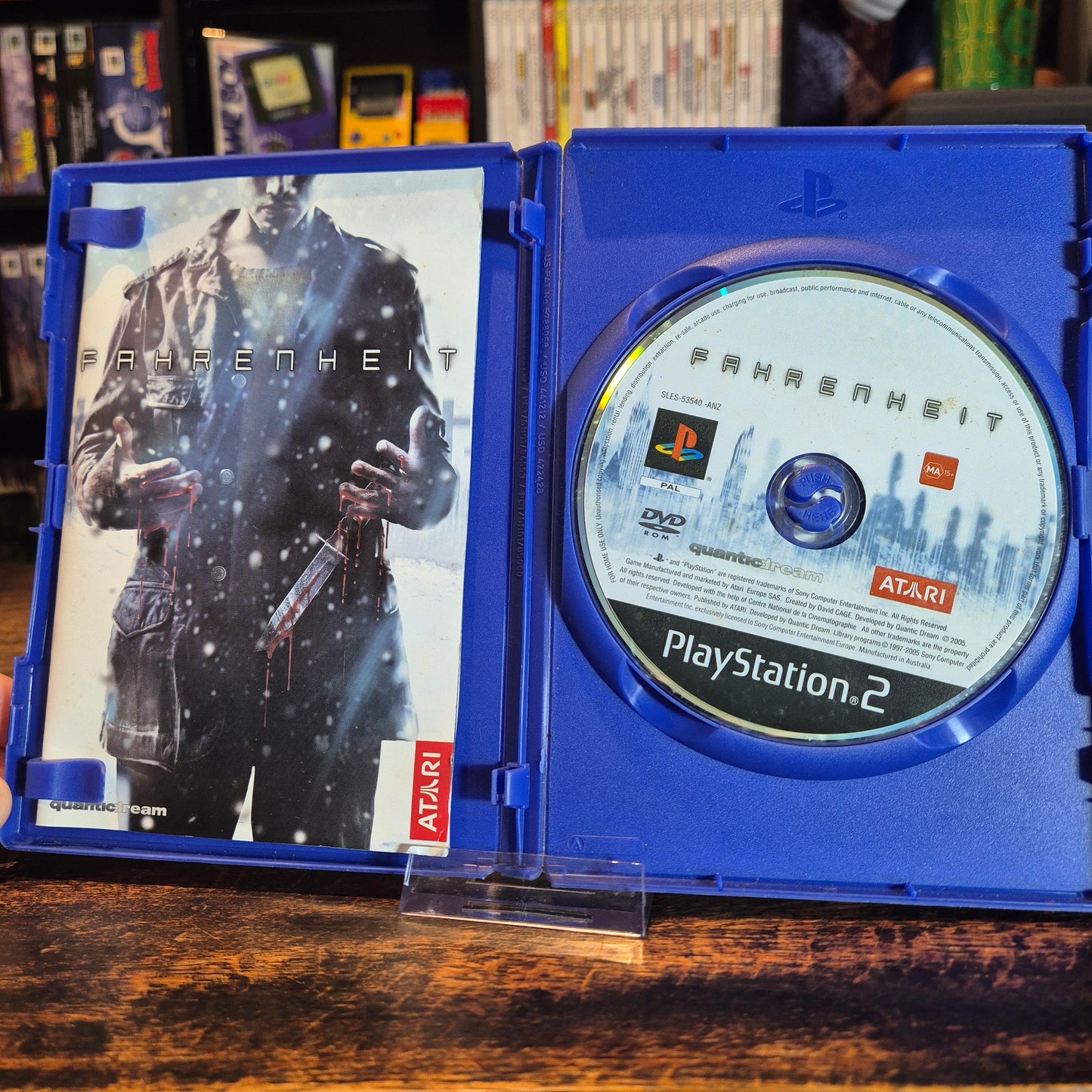 Fahrenheit - Complete - Playstation 2