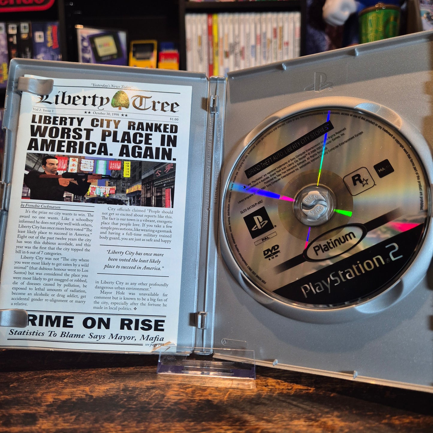Grand Theft Auto: Liberty City Stories - Incomplete - Playstation 2