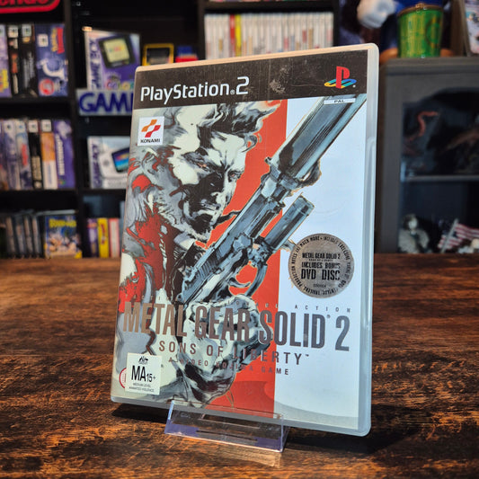 Metal Gear Solid 2: Sons Of Liberty - Complete - Playstation 2