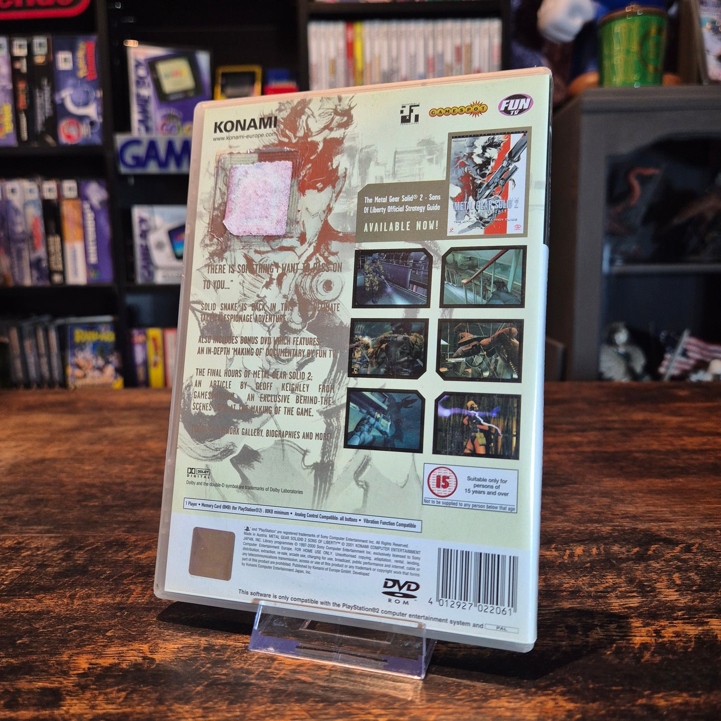 Metal Gear Solid 2: Sons Of Liberty - Complete - Playstation 2