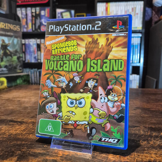 SpongeBob And Friends Battle For Volcano Island - Complete - Playstation 2