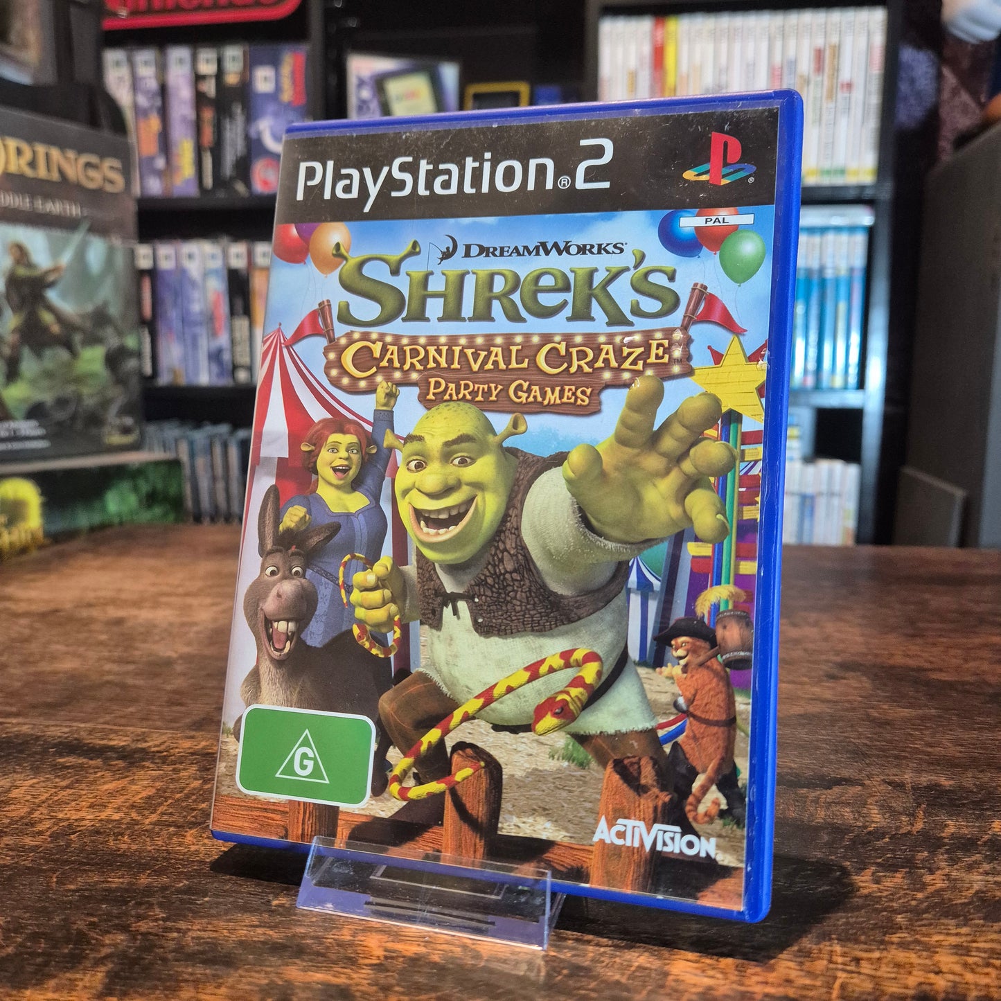 Shrek's: Carnival Craze Party Games - Incomplete - Playstation 2