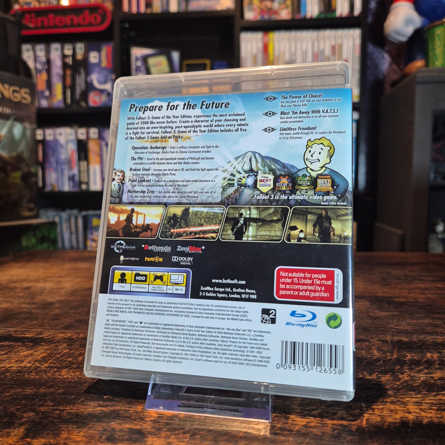 Fallout 3: Game of the Year Edition - Complete - Playstation 3
