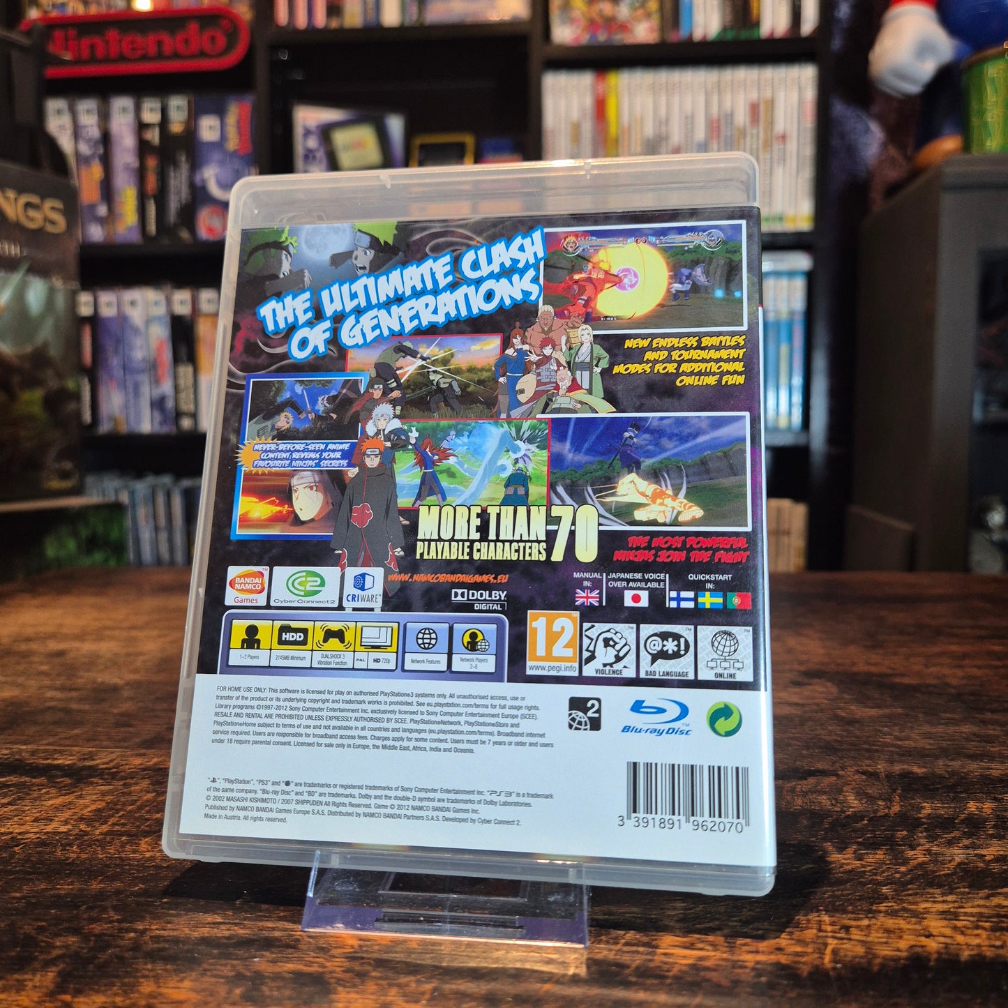 Naruto Shippuden Ultimate Ninja Storm Generations - Complete - Playstation 3
