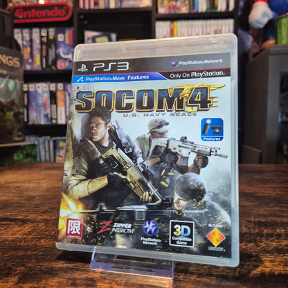 SOCOM 4 US Navy Seals - Complete - Playstation 3
