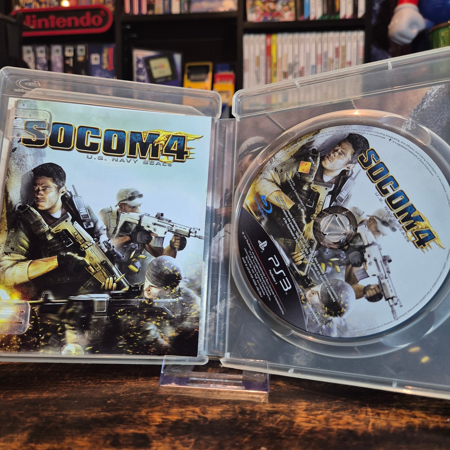 SOCOM 4 US Navy Seals - Complete - Playstation 3